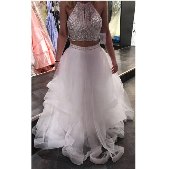 jovani two piece dress